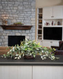 Fittonia, Laurel & Berries Mixed Faux Foliage Arrangement
