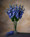 Blue Delphinium Silk Flower Stem
