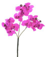 Lavender Mini Phalaenopsis Orchid Artificial Foliage Stem