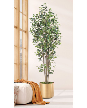 Greenhouse silk ficus tree by Petals.