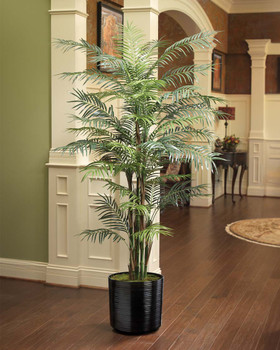 6' Reed Palm Silk Tree by Petals.