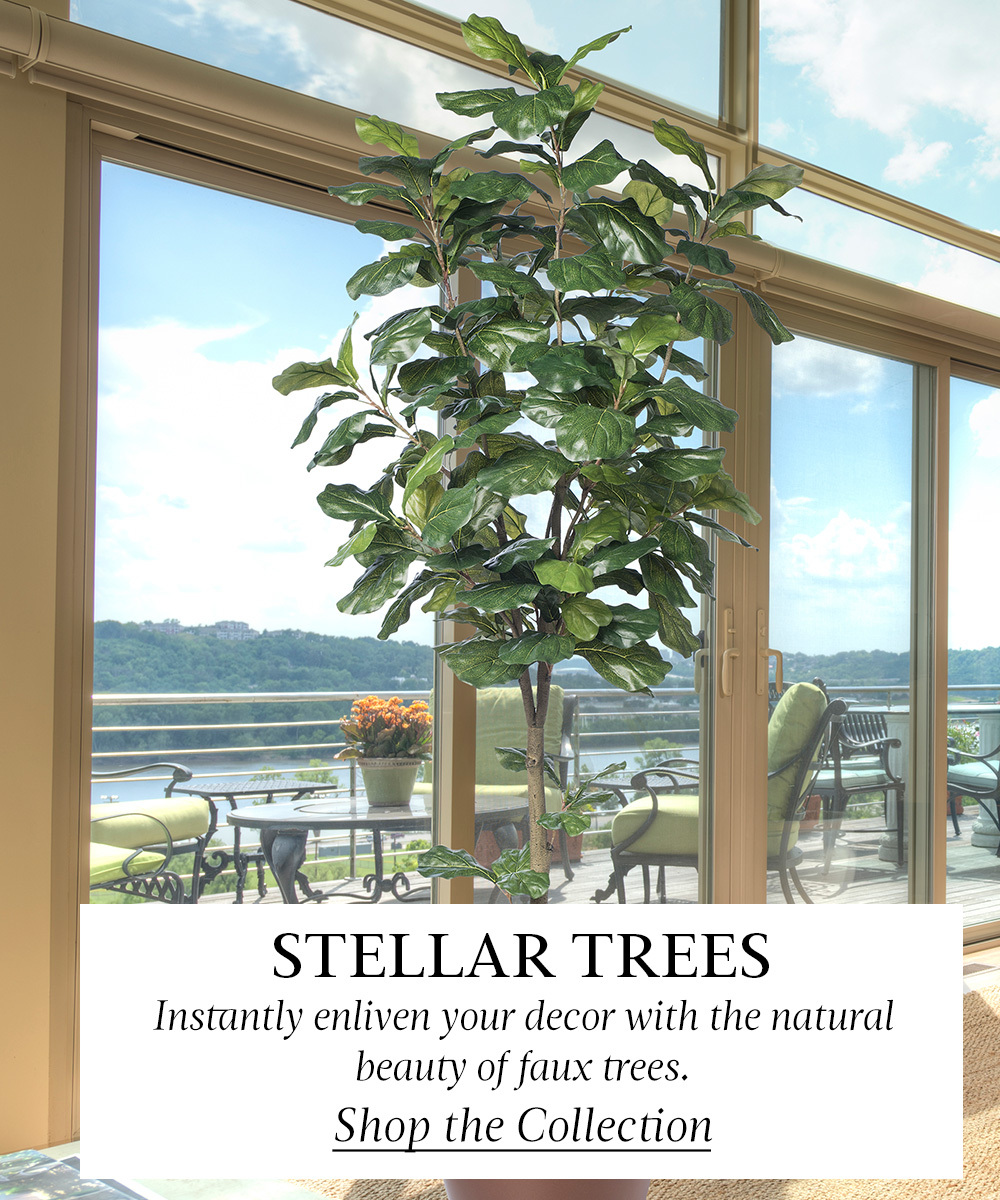 The Perfect Plant: Realistic, high-quality silk and artificial plants. Available at Petals. 