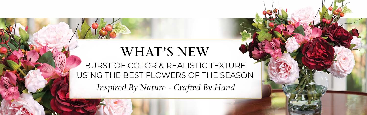 New Silk Flower Designs