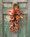 Maple, Pomegranate & Pinecone Faux Autumn Teardrop